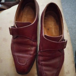 Dapper, Dark-Academia, Vintage Women's Red Loafers